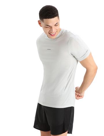 Ether Men's Icebreaker ZoneKnit™ Merino Short Sleeve T Shirts | USA 1201AHKP